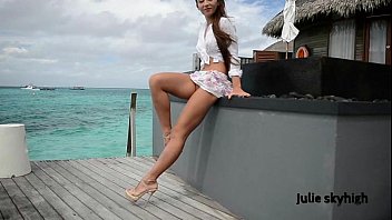 Maldives taquiner GML sandales et jupe flottante C4ALL.WMV
