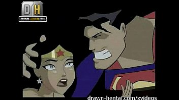 Порно Лига Справедливости - Супермен для Чудо-женщины