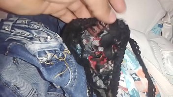 My used cousin's lace thong