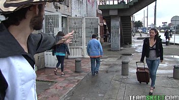 Latina Maria Lopez follando con un extraño