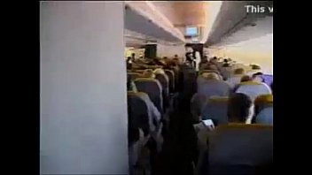XXX dans l'avion Avec l'hôtesse de l'air