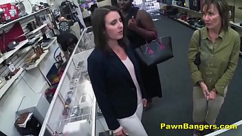 Cheeky Shop Owner Bangs Customer's Pussy