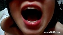Halte die Brüste beim Schreien (weitere Videos http://koreancamdots.com)