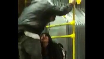 Woman urinates in bogota's transmilenio bus