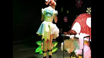Straight Guy Sissy Maid Crossdressing Alice In Wonderland Umiliazione