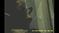 Cazzo con a telecamera spia di amico