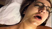Vanessa Cox Pompino sciatto con facciale mentre si masturba