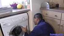 Classy euro milf fucked by plumbers