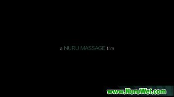Horny Client Fuck Sexy Japanase Babe While Getting a Nuru Massage 09