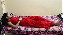 bhabhi indiano scopato in saree rosso