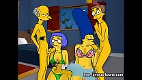 Simpsons Hentai harte Orgie