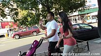 young latina mom big booty in leggings