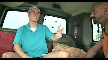 Wild knob riding inside a car