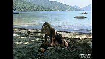 Aniko Jacqueline fa sesso anale in spiaggia