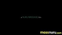 slippery nuru massage for lucky dude 19