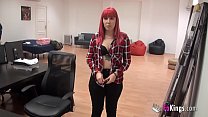 Paula, 19, came to a modelling casting and ends up with Jordi's cock in her pussy
