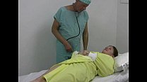19-летняя беременная дрочит доктору