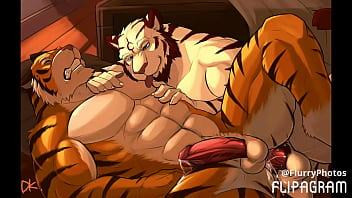 Gay furry tiger yiff slideshow