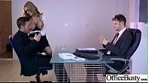 (Stacey Saran) возбужденная девушка с большими сиськами занимается сексом в офисе, клип-29