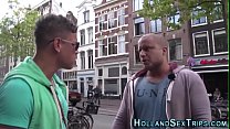 Dutch hooker cunt spunked