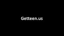 Teen is very Loud because He painful Fucking Her Hard on Getteen.us