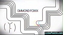 Nasty Hot Lesbos (Diamond Foxxx & Bobbi Dylan) In Hard Punish Games On Cam mov-