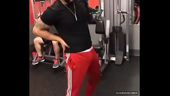 Dominican dancing and showing the bulge