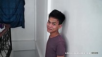 Asian Boy Lance Bound und Tickled