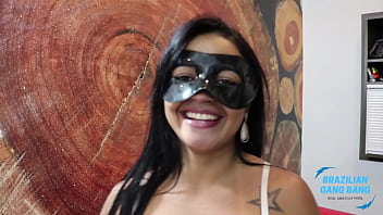 Echt hausgemacht, Ehemann nimmt seine Ehefrau zum ersten Mal in einem Swing House von Rio de Janeiro