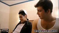 Gay twinks getting milk by machines Brody Frost and Direly Strait