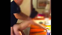 Shy Couple Fucks Against Table - More at 7SexCam.us