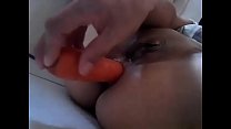 cenoura na buceta