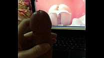 Cumtribute for sissy