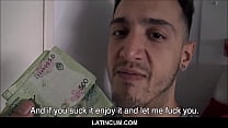 Straight Latino Boy Tilbydes Cash For Gay Sex Video POV
