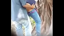 heiße Inderin von ihrem Freund im Dschungel Leck Video gefickt.
