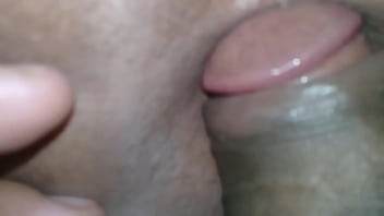 My female trying anal
