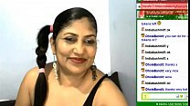 India la tía extender culo en webcam