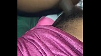 Ebony bounces black ass on black cock