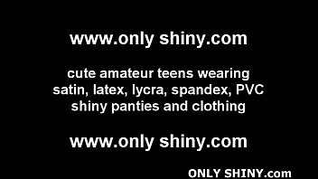 Shiny panties make us so horny