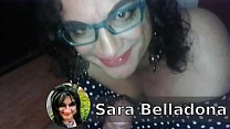 Sarah Belladona chupando o pau de Pepito Grillo