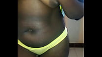Ugandan Gal revealing panty and boobs