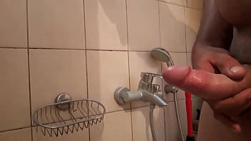 bathroom handjob