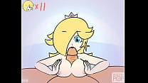 Super Smash Girls Titfuck - Princesse Rosalina par PeachyPop34