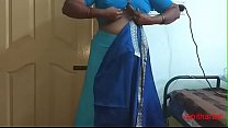 Desi Indian Tamil Tante Telugu Tante Kannada Tante Malayalam Tante Kerala Tante Hindi Bhabhi Geile Betrug Frau Vanitha Tragen Saree Mit Großen Titten Und Rasierte Muschi Tante Wickelkleid Bereit Für Party Und Making Video