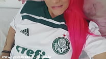 Débora Fantine - Gostosa no Brasileirão - Homenagem ao Líder Palmeiras
