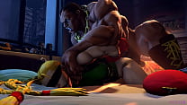 Камми Уайт против Балрога - Street Fighter V (со звуком голоса)