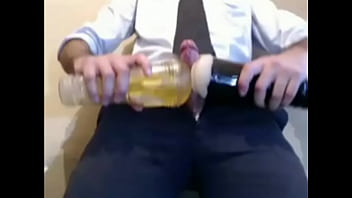 thick dick sticking in fleshlight
