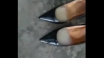high heels sperm