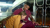 BLACKEDRAW Brunette Babe viene scopata senza sensi da Dominant BBC