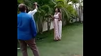 Swathi naidu saree deixando de lado as filmagens do curta-metragem da parte 1